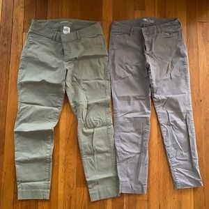 Two-for-One! Pixie Chino Ankle Pants!